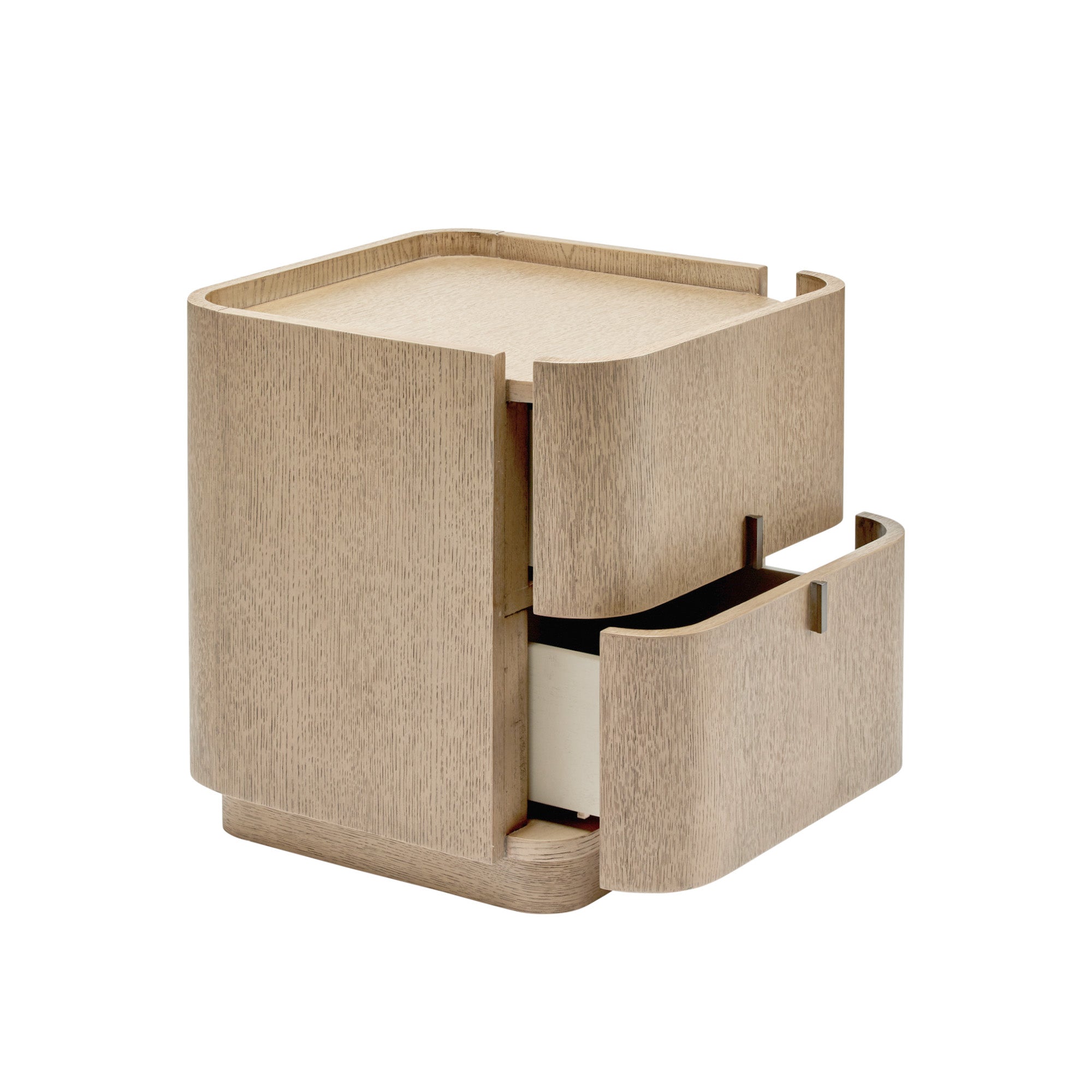 Maverick Bedside - Ash | Pewter