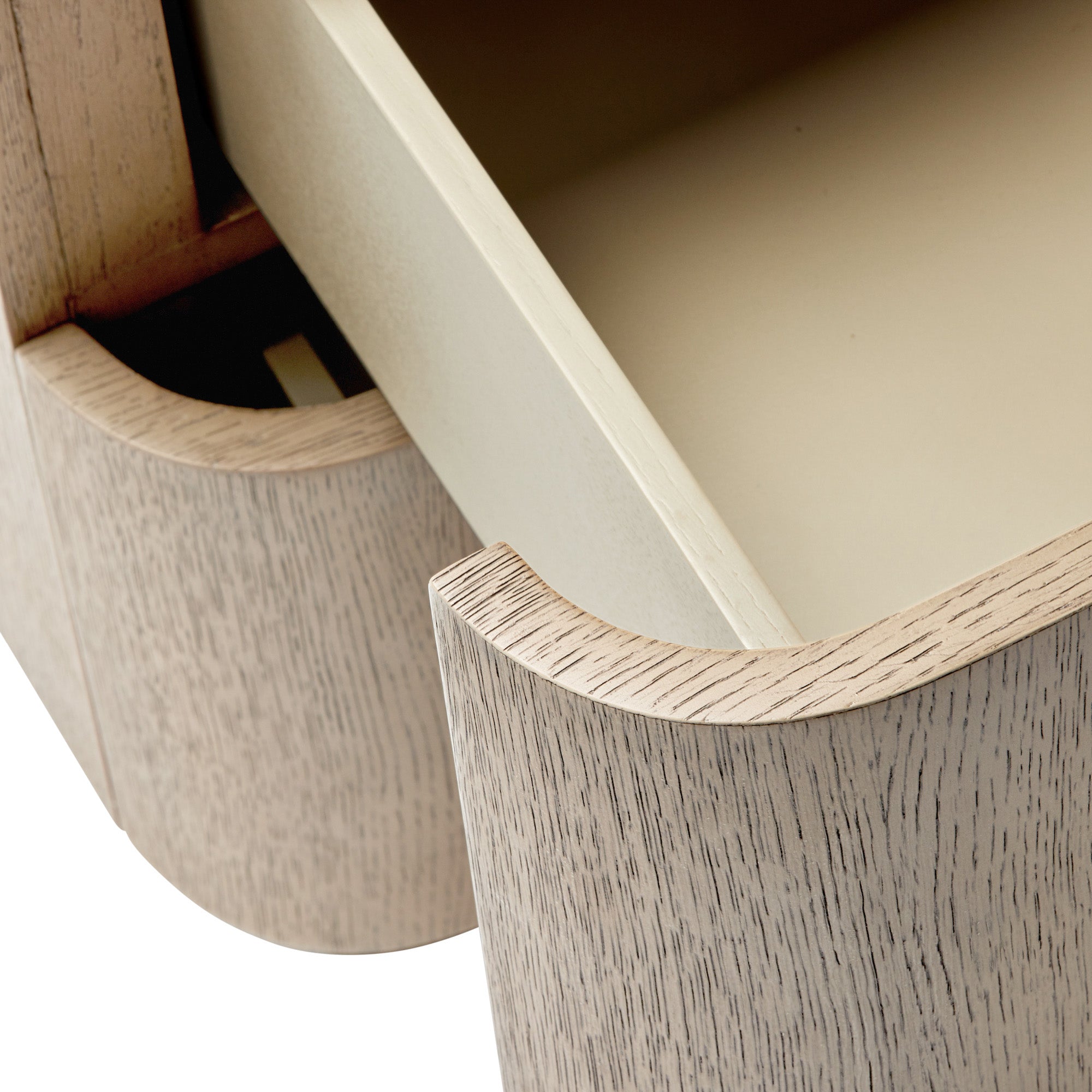 Maverick Bedside - Ash | Pewter