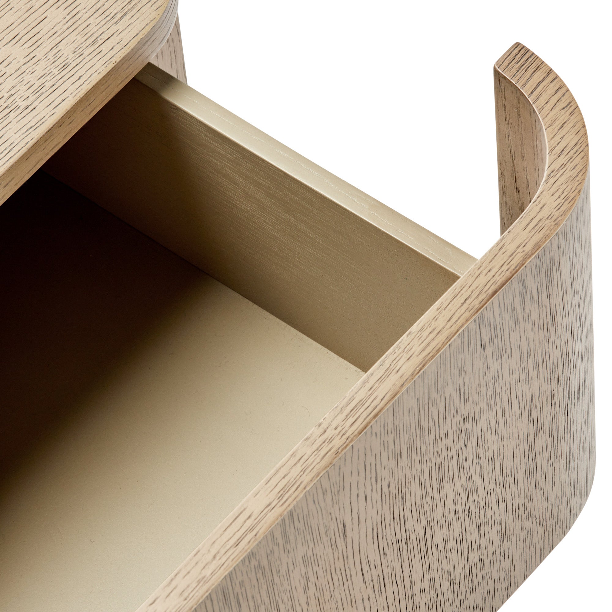 Maverick Bedside - Ash | Pewter