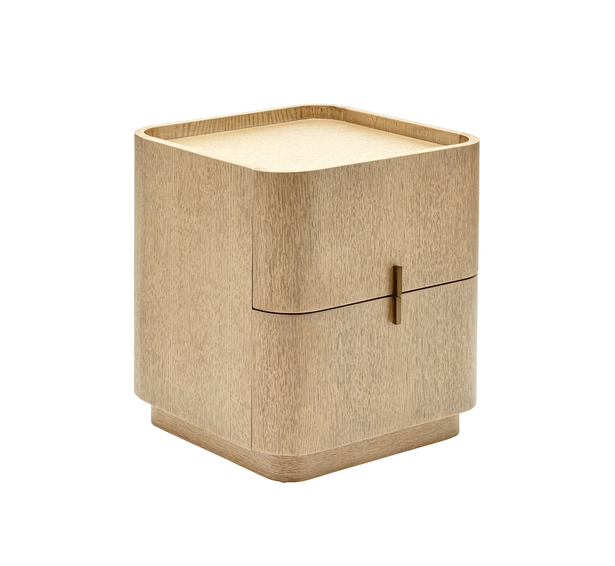 Maverick Bedside - Natural | Brass