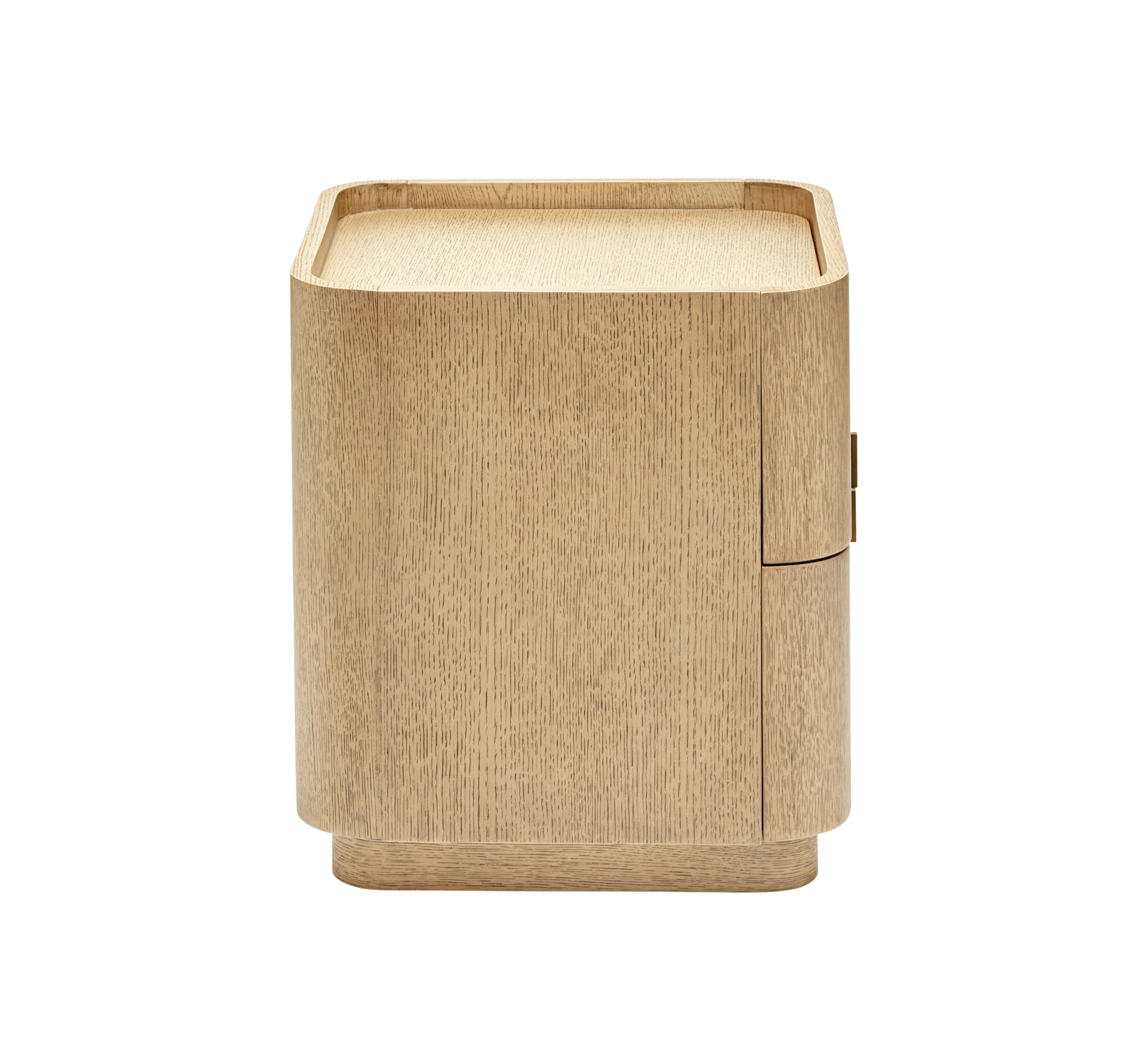 Maverick Bedside - Natural | Brass