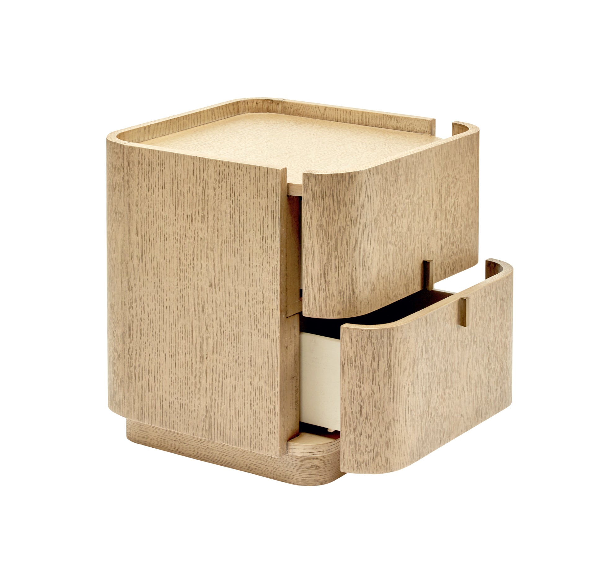 Maverick Bedside - Natural | Brass