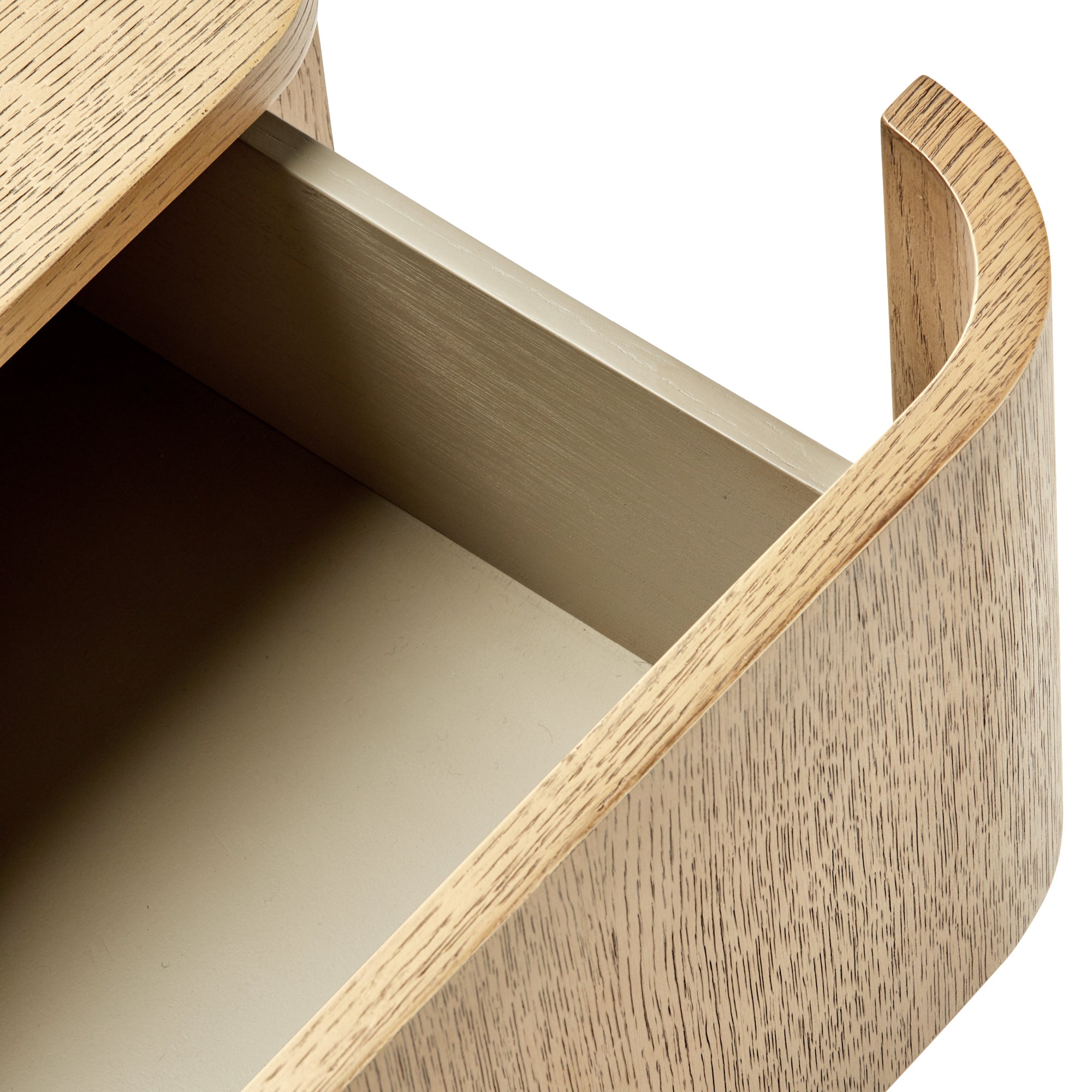 Maverick Bedside - Natural | Brass