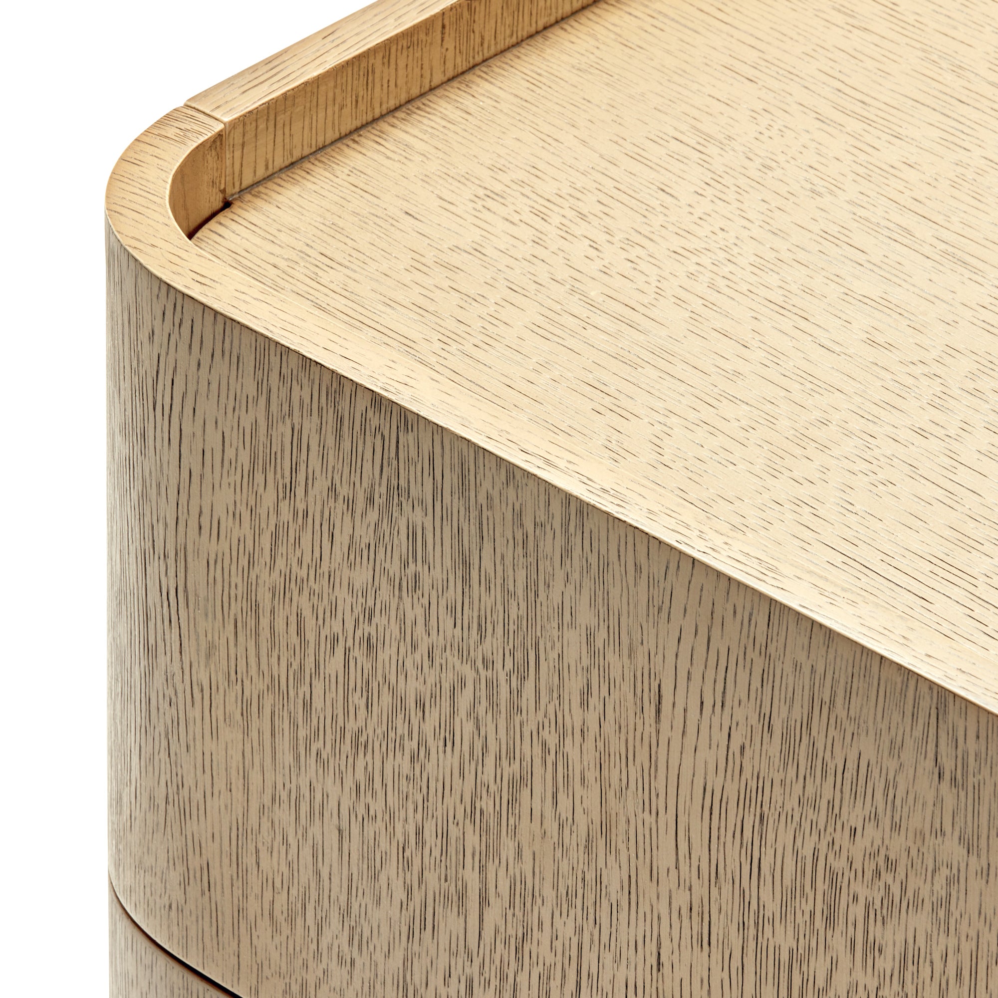 Maverick Bedside - Natural | Brass