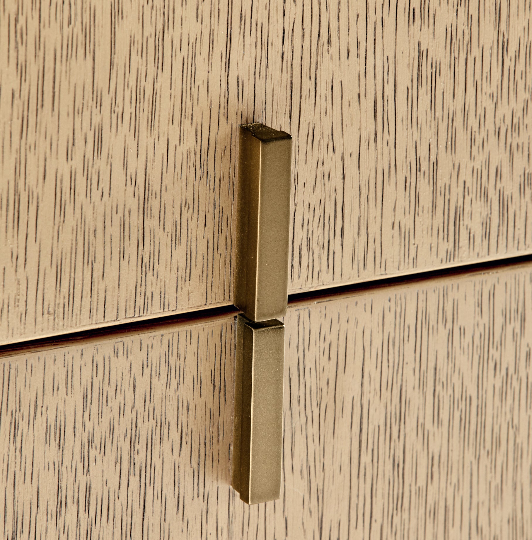 Maverick Bedside - Natural | Brass