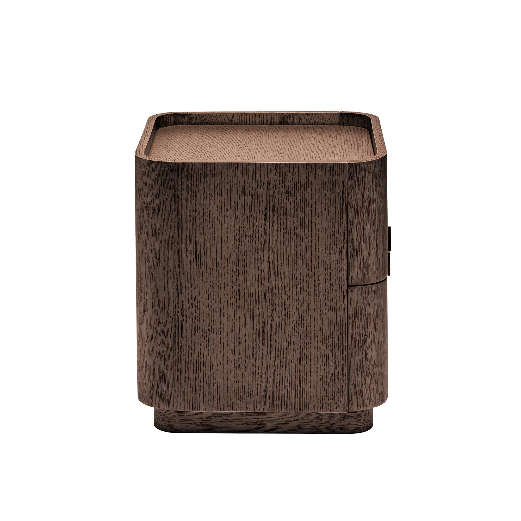 Maverick Bedside - Tobacco | Brass