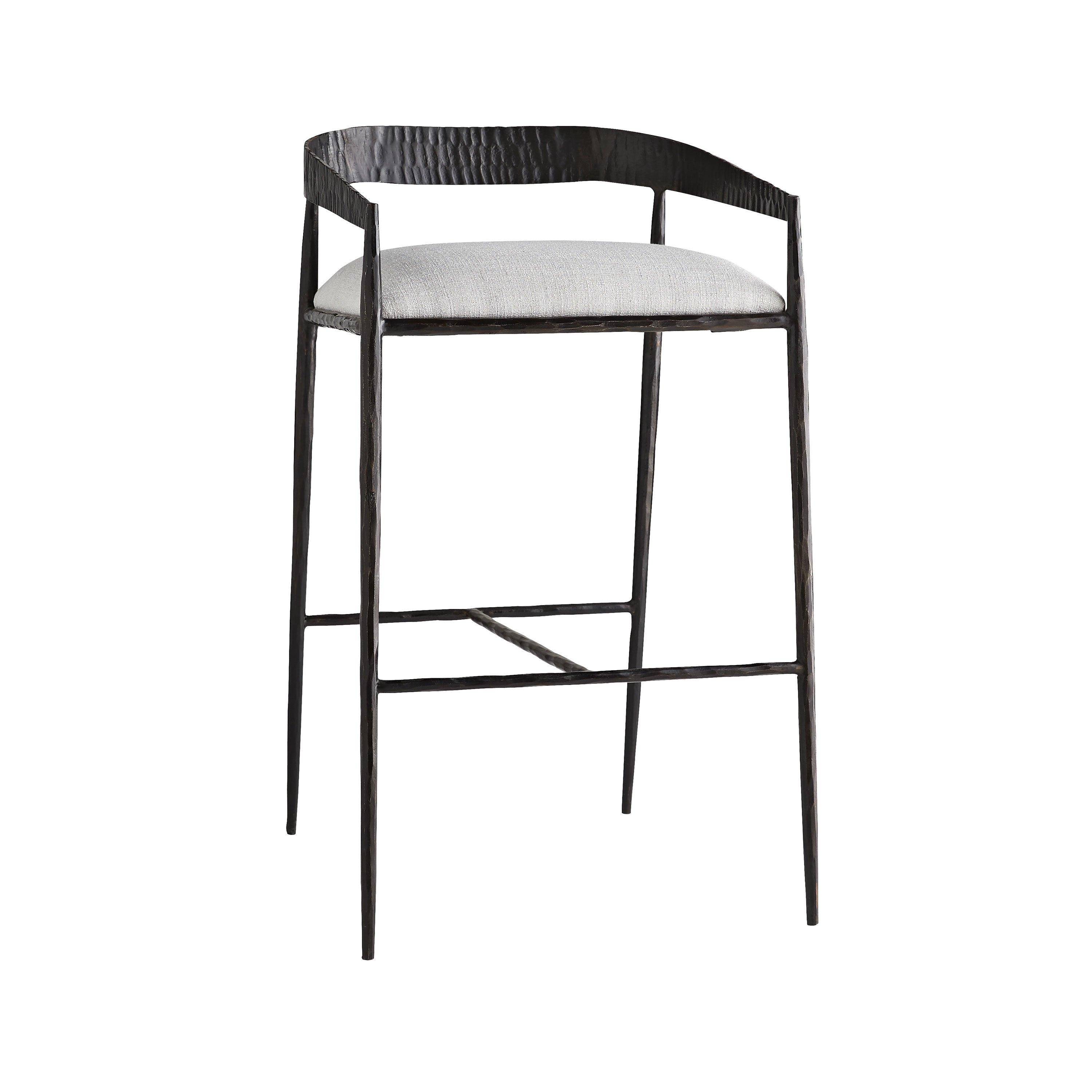 Ansel Bar Stool - Sterling Linen
