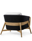 Casey Outdoor Lounge Chair Black