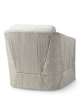 Carmine Outdoor Swivel Lounge Chair Light Fog
