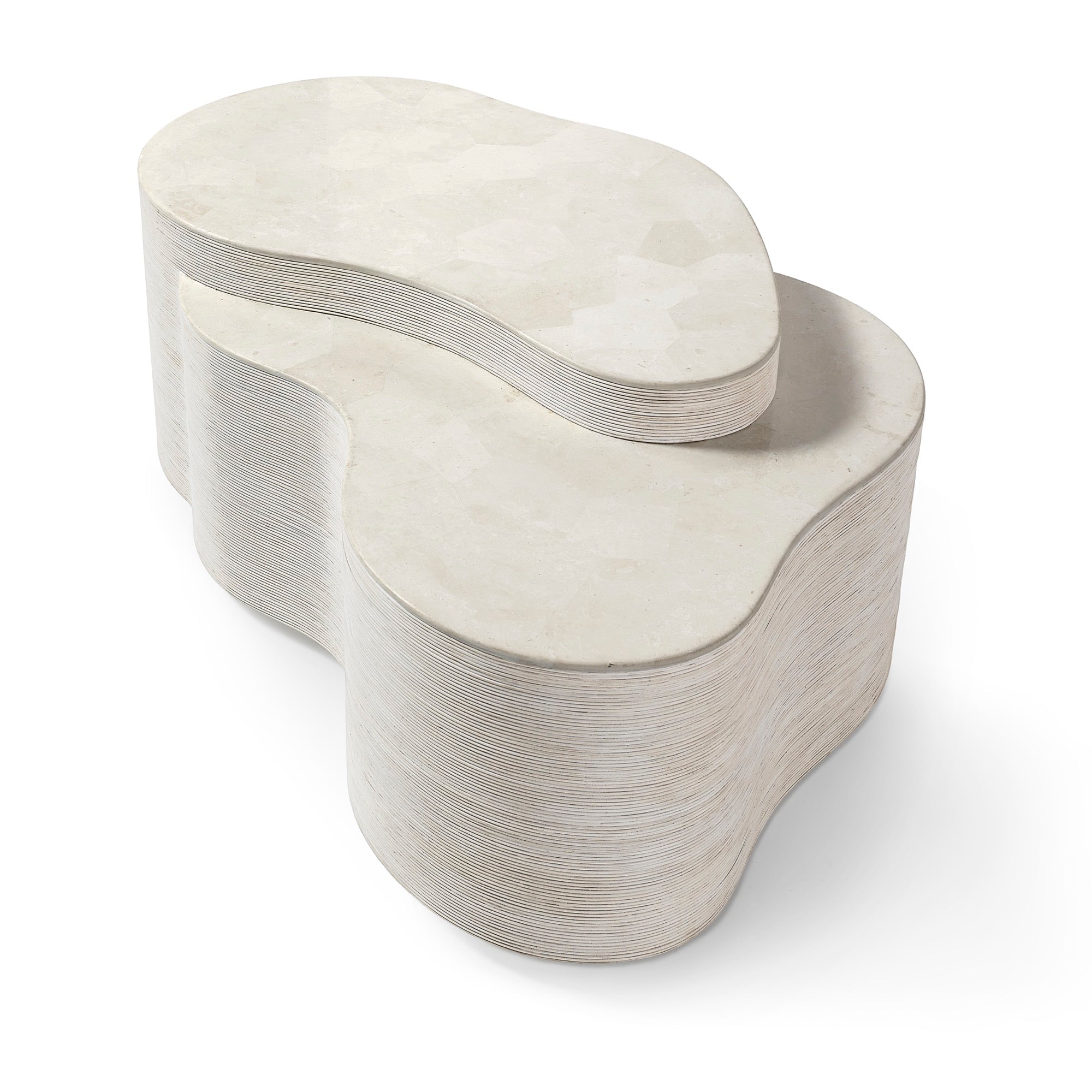 Levine Coffee Table White