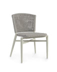 Nina Outdoor Stackable Side Chair Stone
