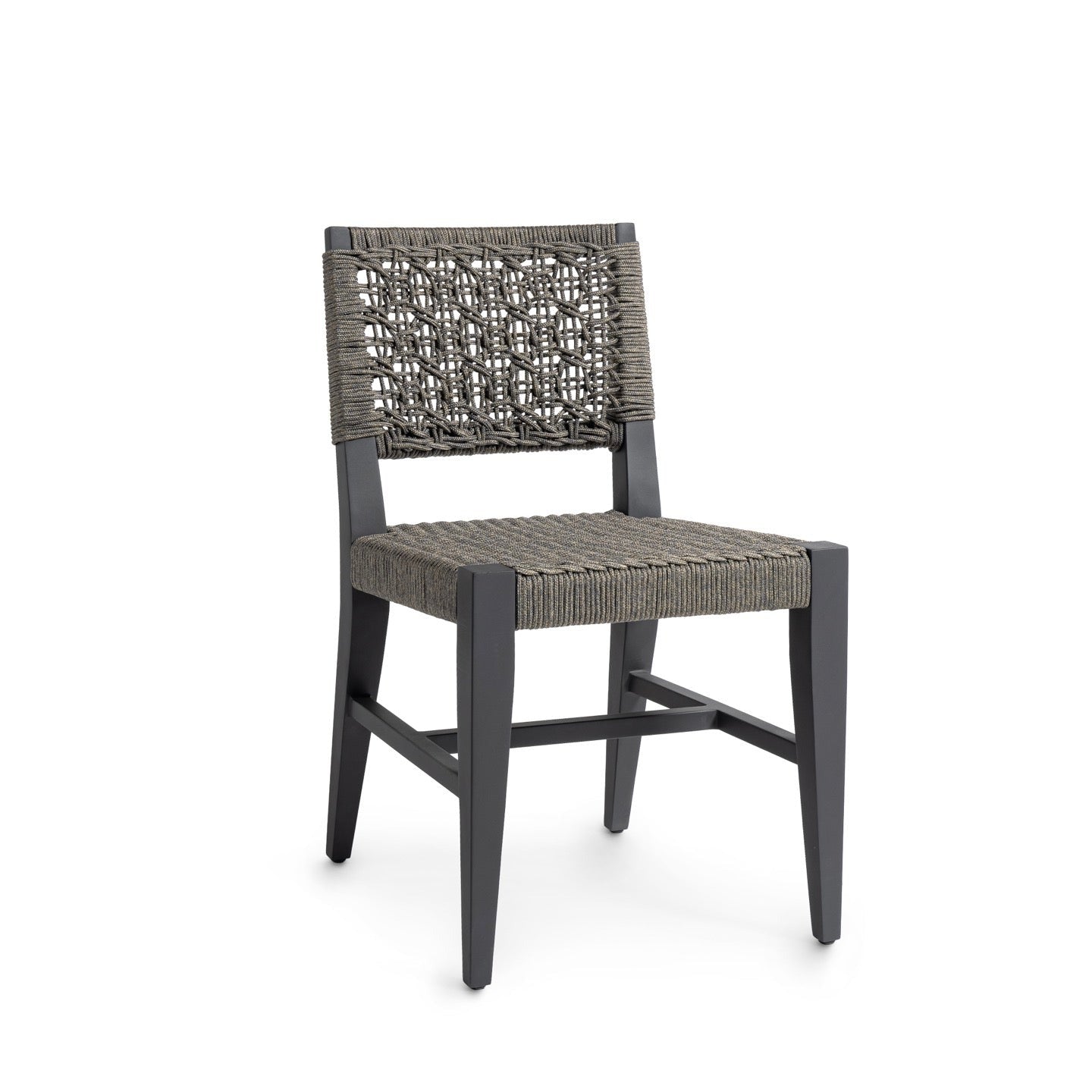 Oliver Outdoor Side Chair Charcoal