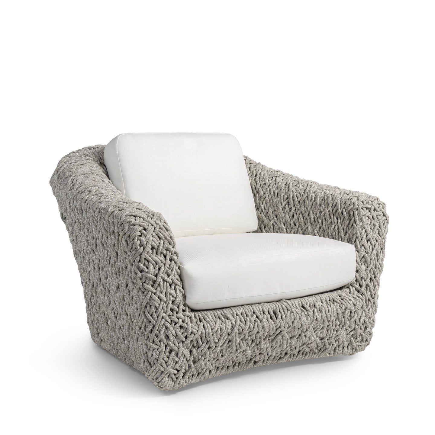 Carter Outdoor Swivel Lounge Chair Grey