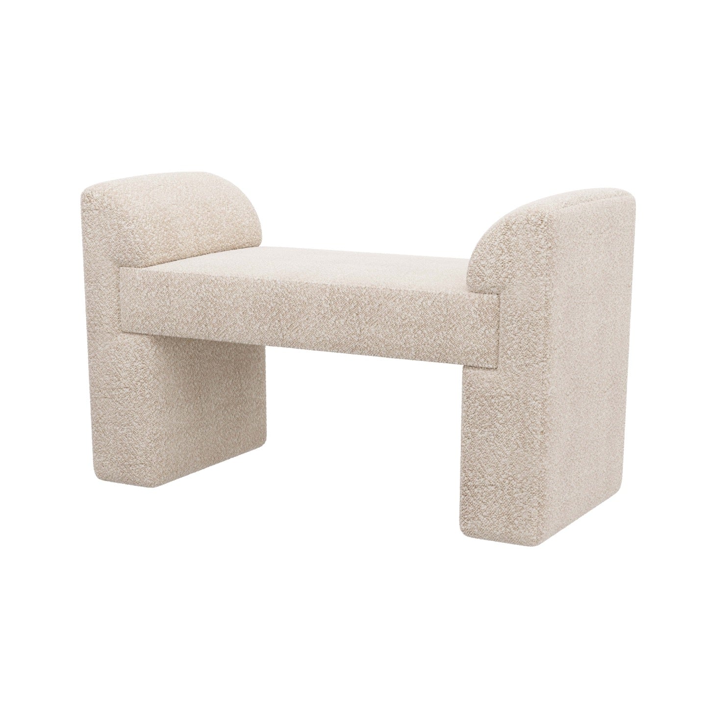 Windemere Bench Cream Sherpa