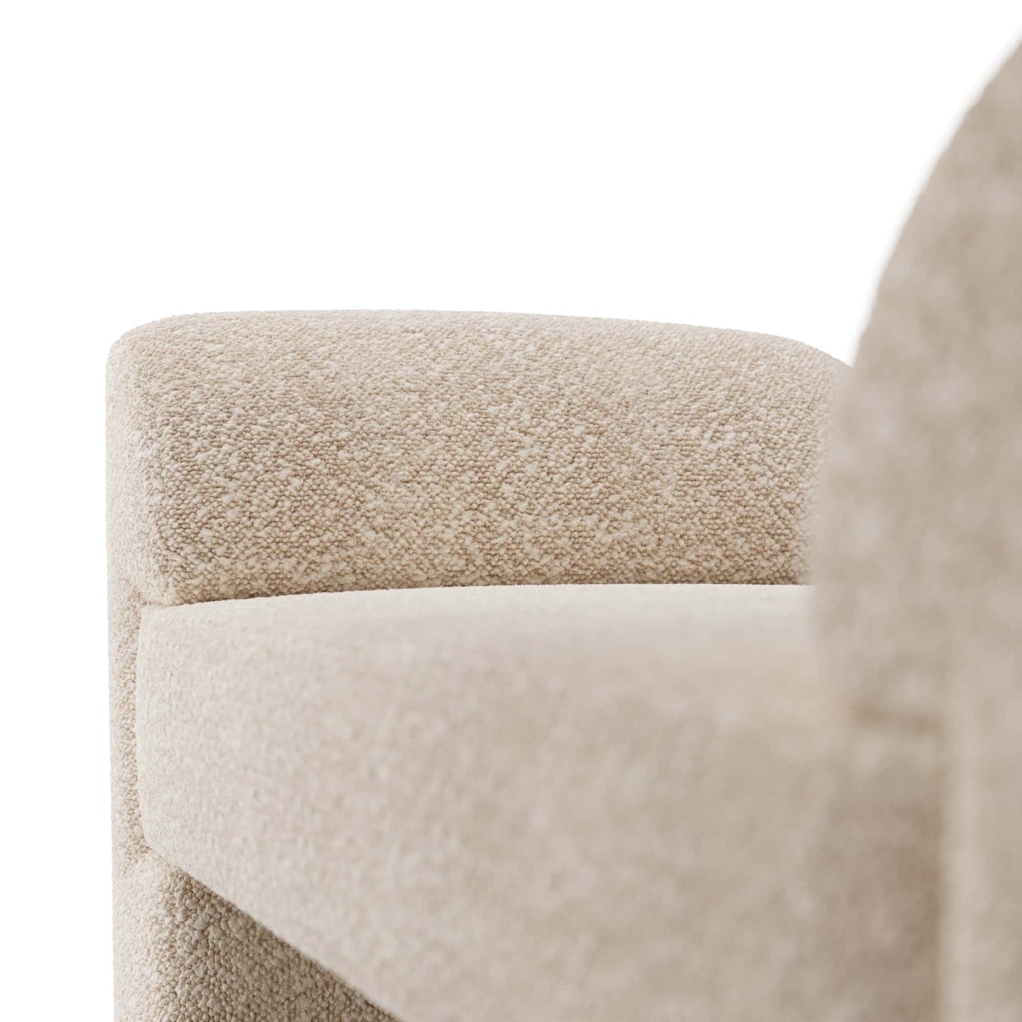 Windemere Bench Cream Sherpa
