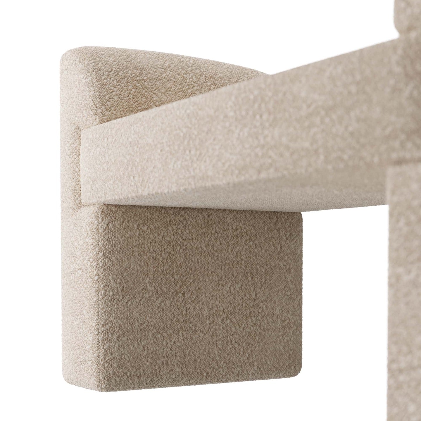 Windemere Bench Cream Sherpa