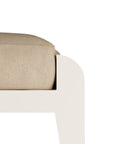 Alanna Ottoman - Leather