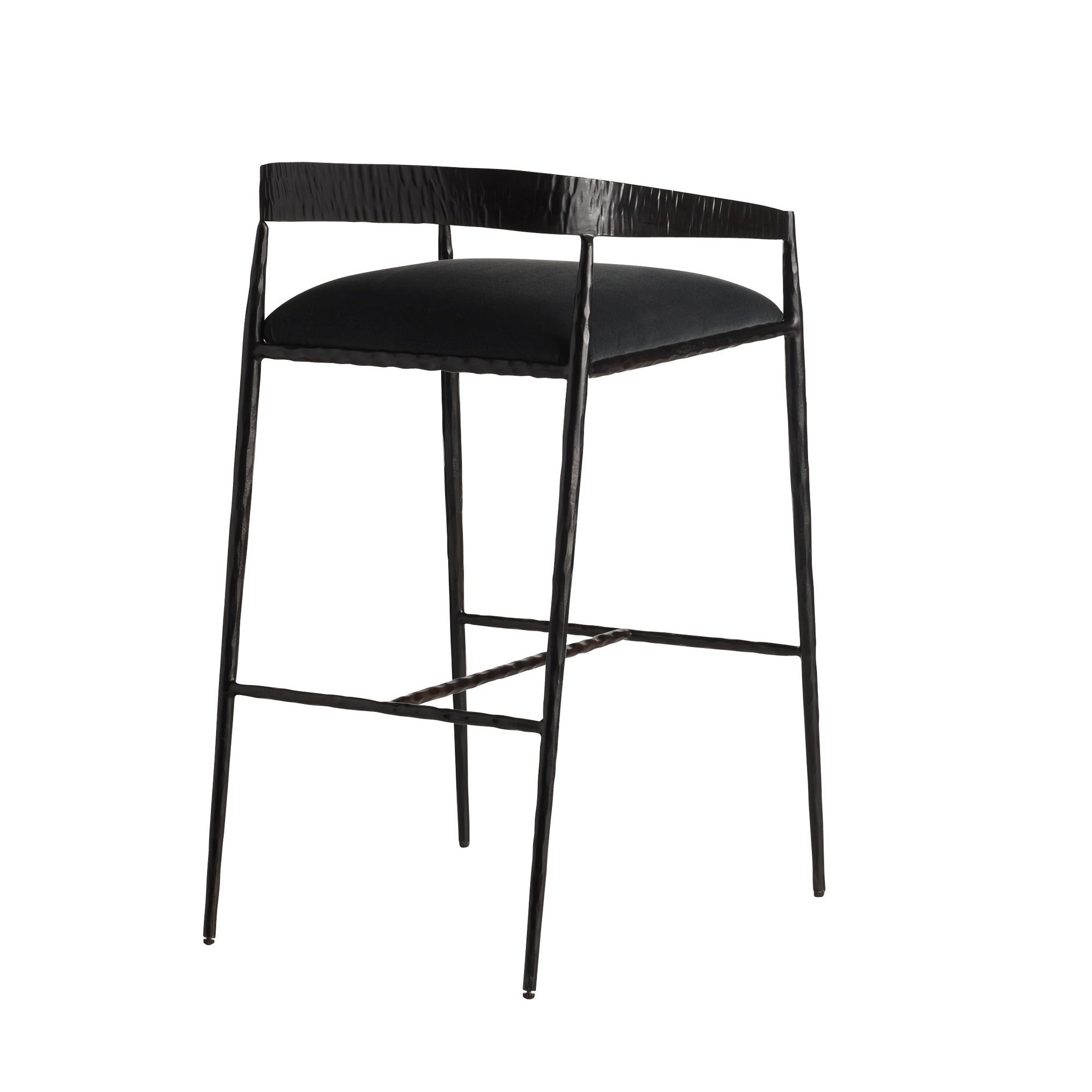 Ansel Bar Stool - Midnight Grey