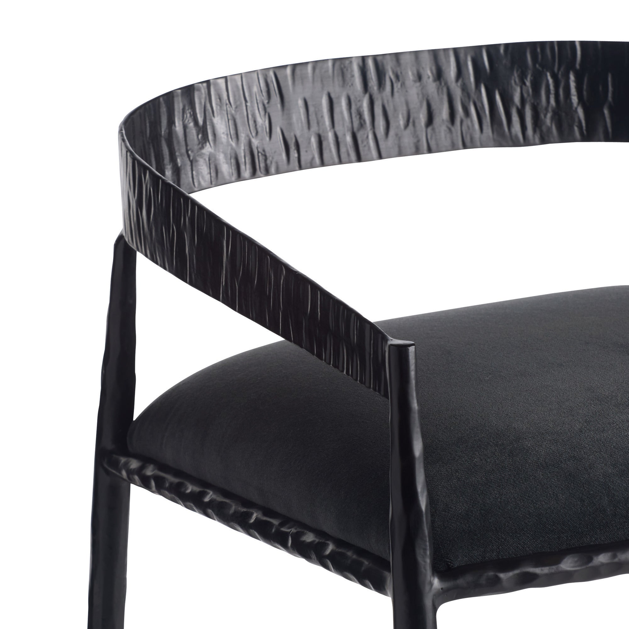 Ansel Bar Stool - Midnight Grey
