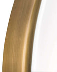 Vaquero Small Mirror - Antique Brass