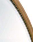 Vaquero Small Mirror - Antique Brass