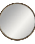 Lesley Large Mirror - Light Walnut