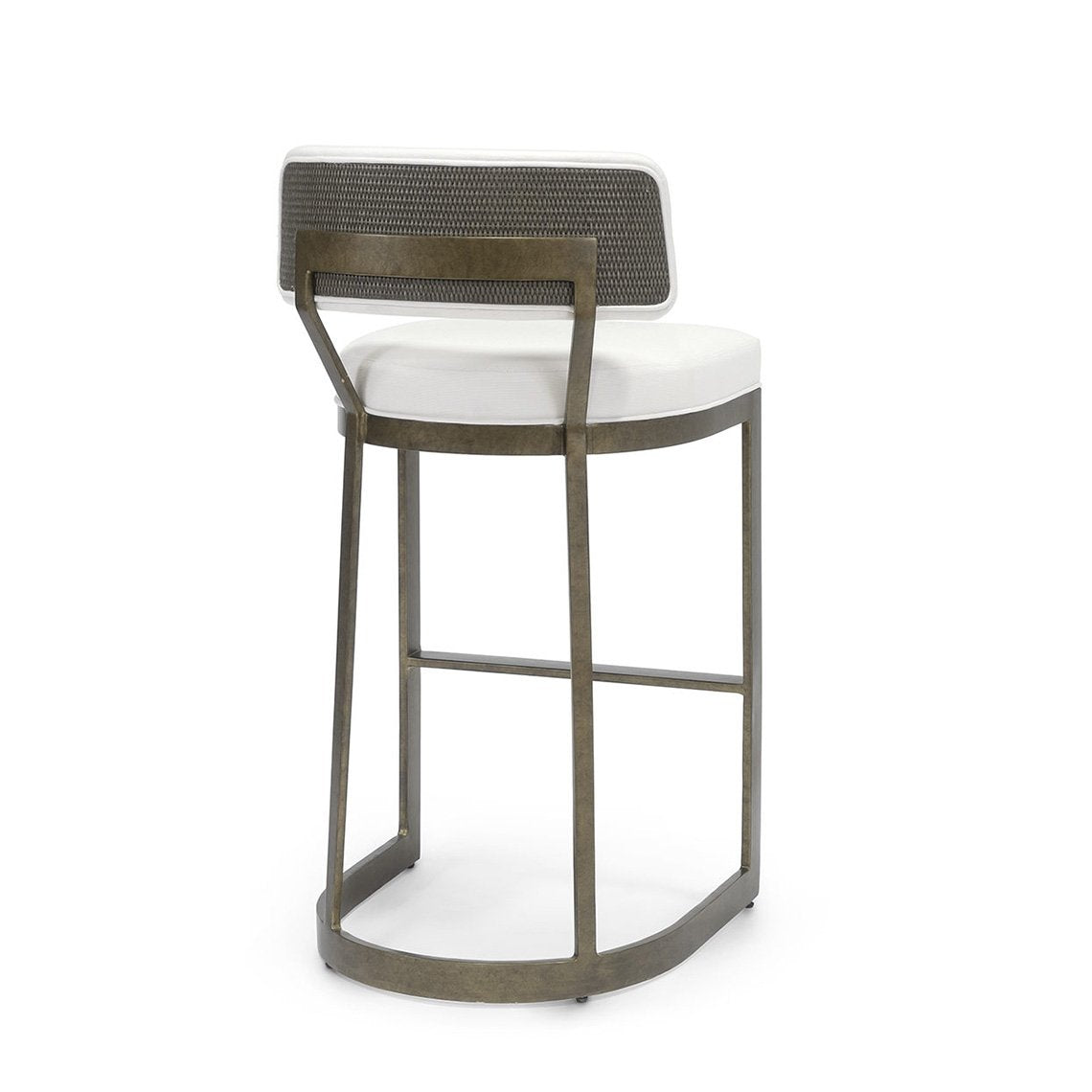 Conrad 30" Barstool, Gold Boyd Blue