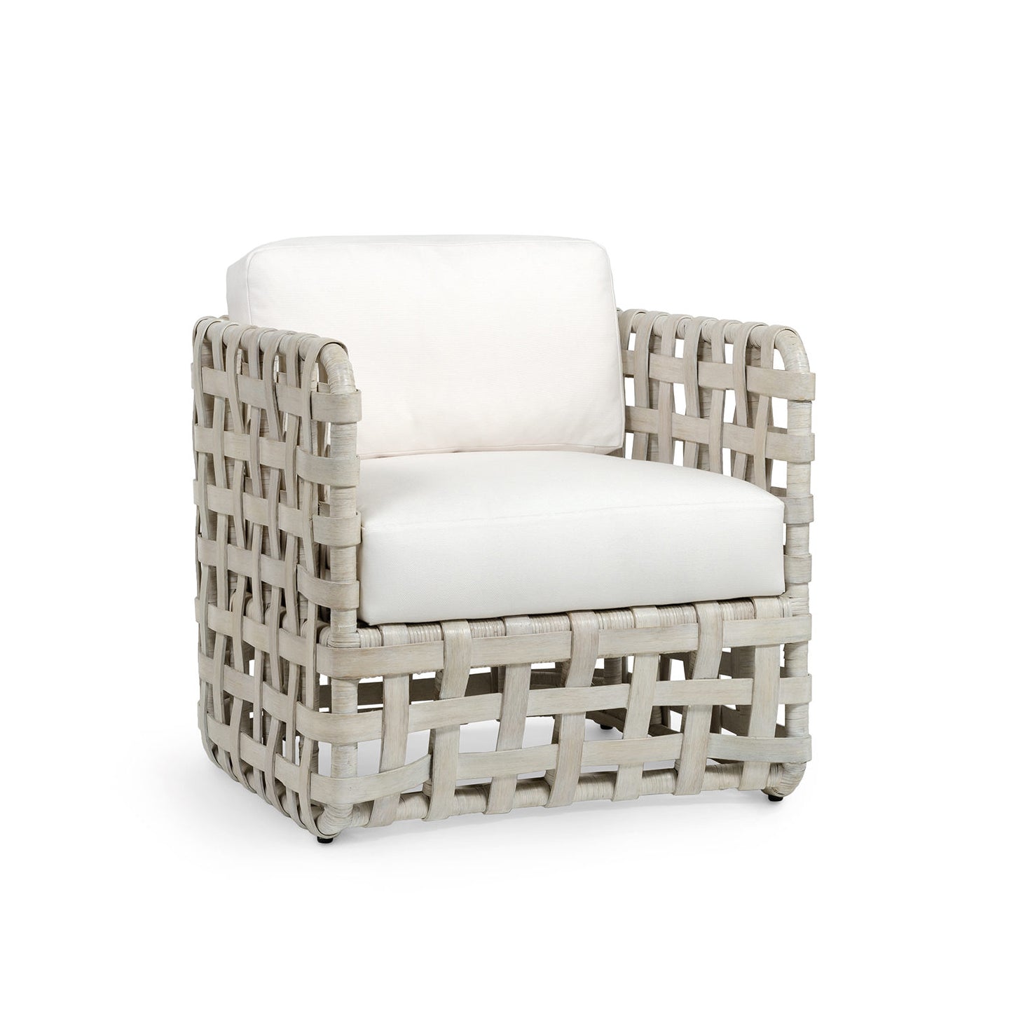 Medford Lounge Chair, White