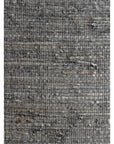 Square Check Charcoal Grassweave Wallpaper