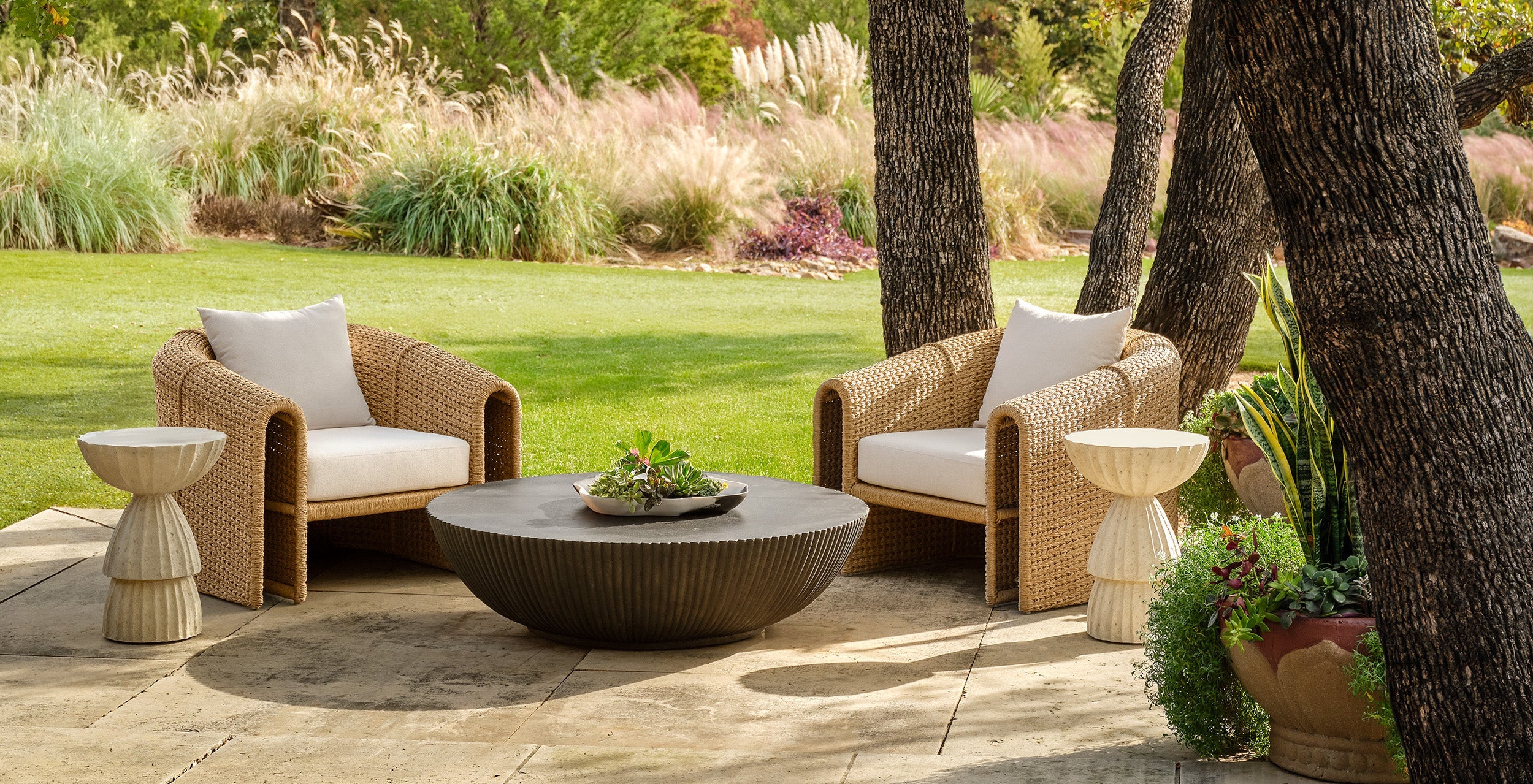 Arteriors Outdoor – Boyd Blue