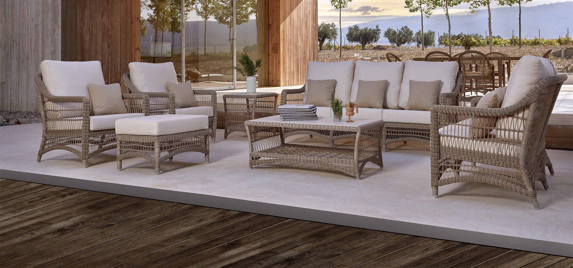 Outdoor Ottomans