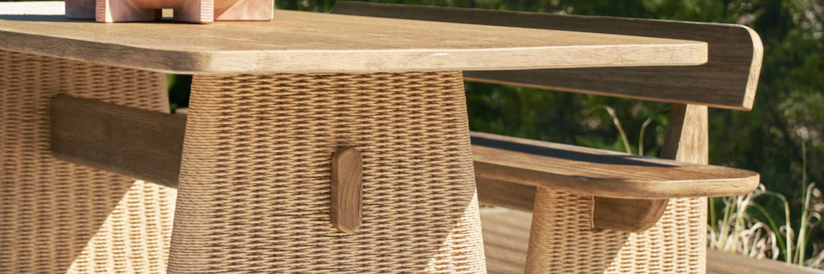 Outdoor Benches & Ottomans
