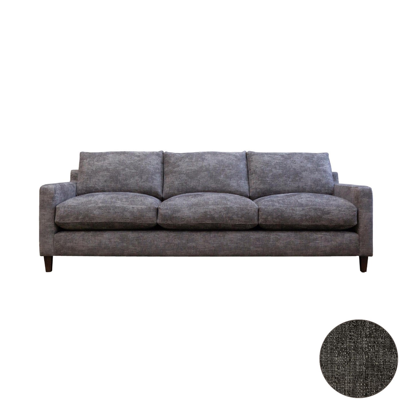 Calvin 3.5 Seater Sofa - Basalt