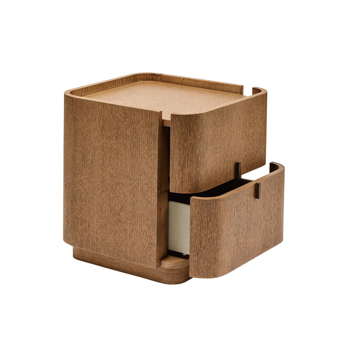 Maverick Bedside - Walnut | Bronze