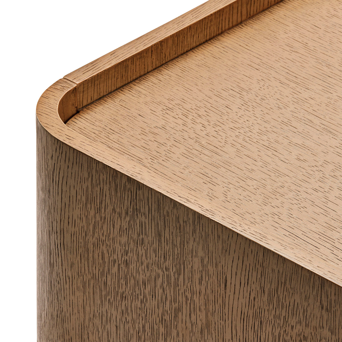 Maverick Bedside - Walnut | Bronze
