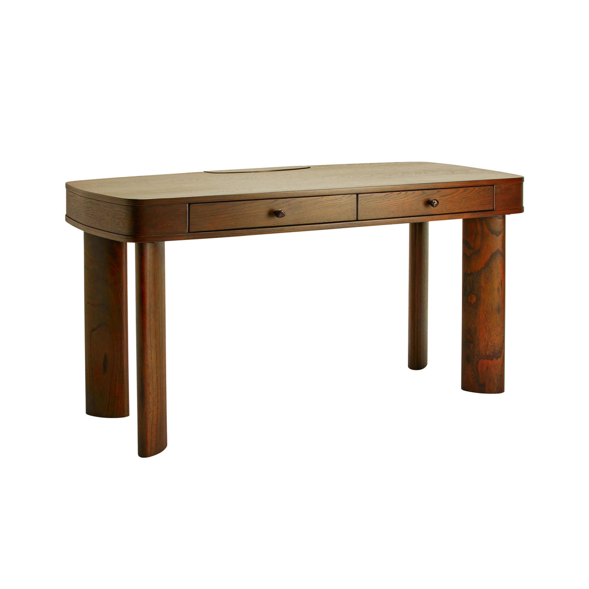 Parker Desk - Walnut | Bronze