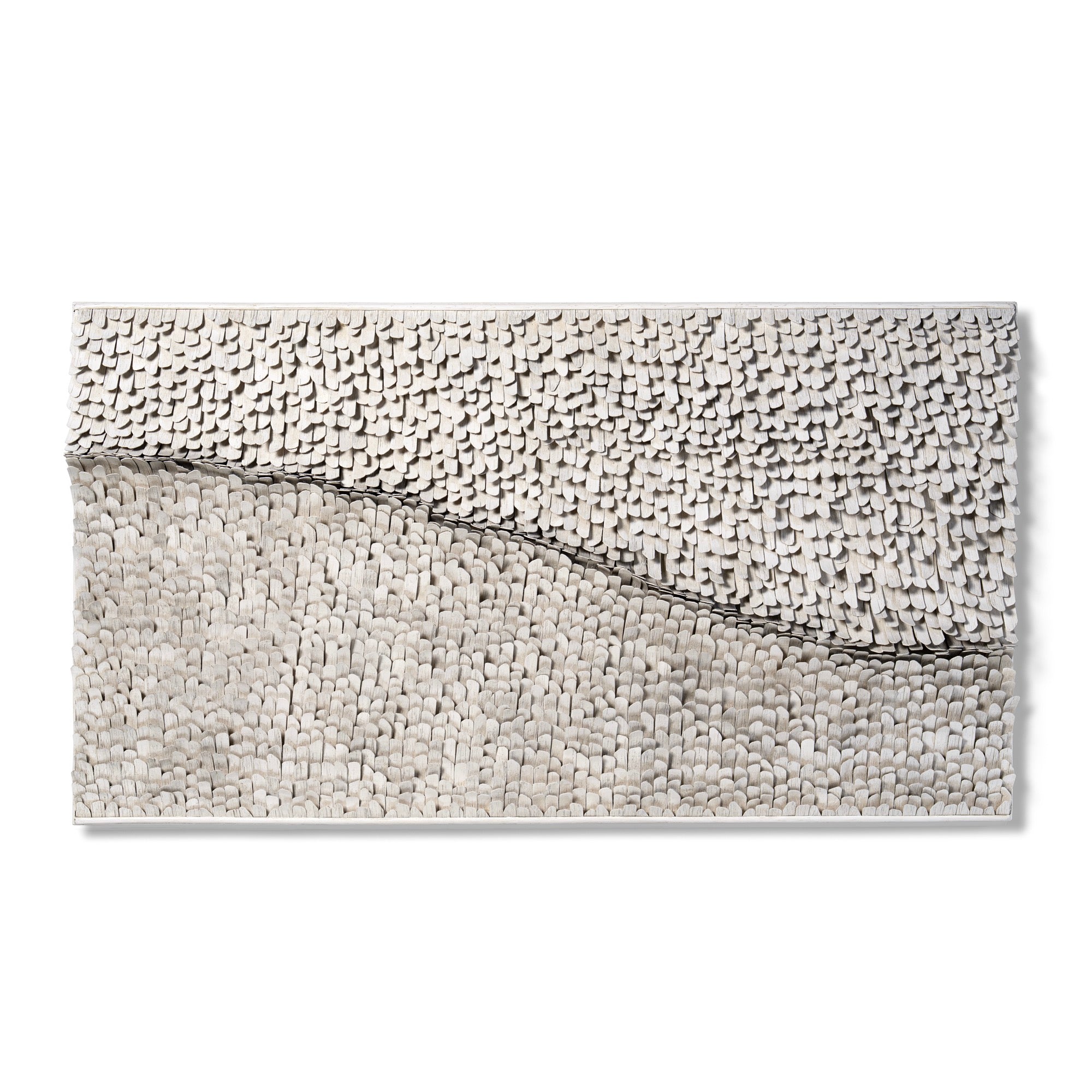 Iona Rattan Wall Decor Large Whitewash