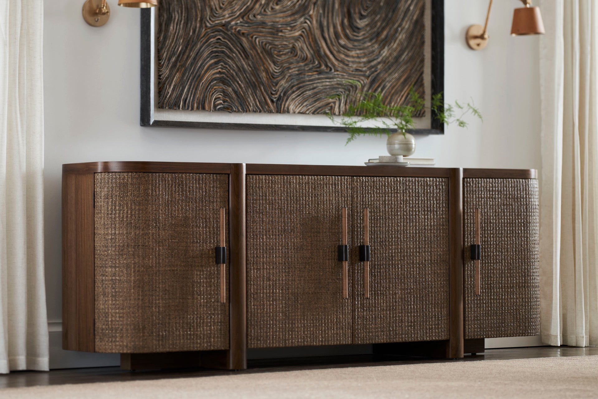 Zoey Walnut Sideboard – Boyd Blue
