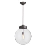 Load image into Gallery viewer, Reeves Large Outdoor Pendant - Aged Iron