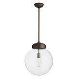 Load image into Gallery viewer, Reeves Large Outdoor Pendant - Aged Brass