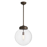 Load image into Gallery viewer, Reeves Large Outdoor Pendant - Aged Brass