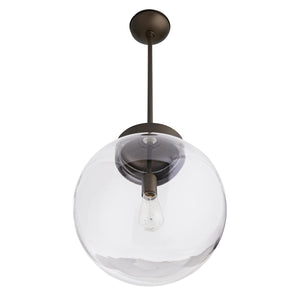 Reeves Large Outdoor Pendant - Aged Brass