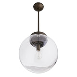 Load image into Gallery viewer, Reeves Large Outdoor Pendant - Aged Brass