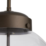Load image into Gallery viewer, Reeves Large Outdoor Pendant - Aged Brass