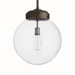 Reeves Large Outdoor Pendant - Aged Brass