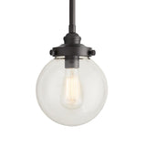 Load image into Gallery viewer, Reeves Small Outdoor Pendant - Aged Iron