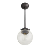 Load image into Gallery viewer, Reeves Small Outdoor Pendant - Aged Iron
