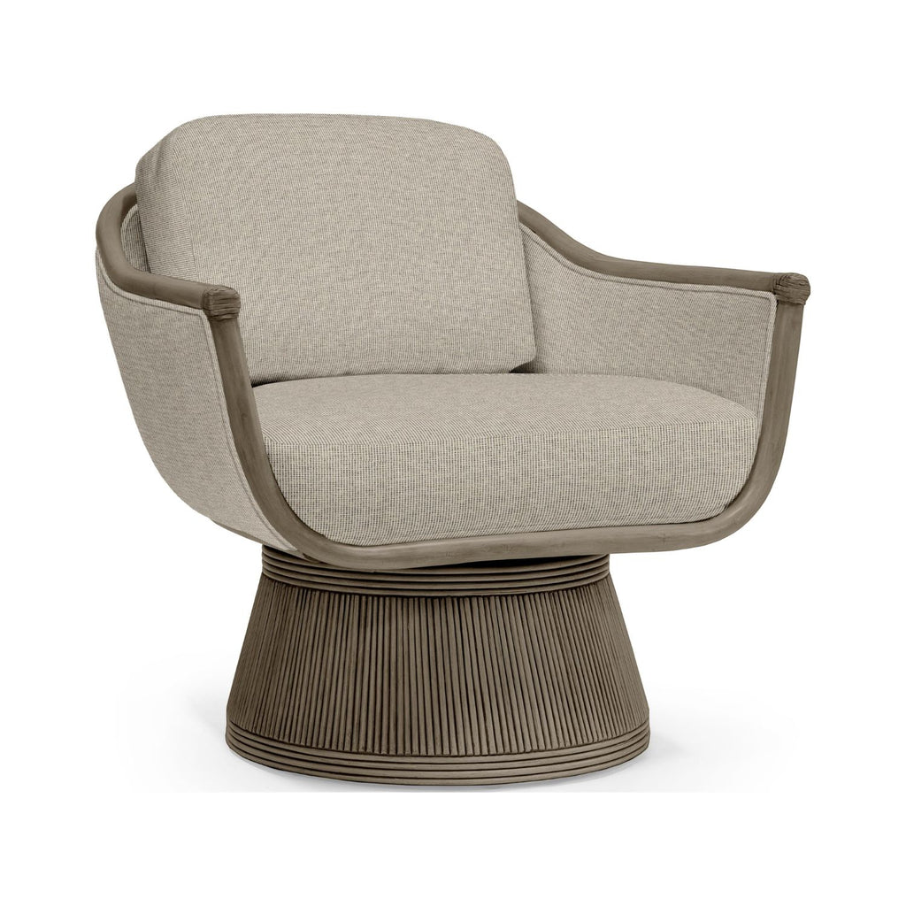 Baldwin Swivel Lounge Chair – Boyd Blue