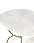 Alexi Marble Side Table Tall