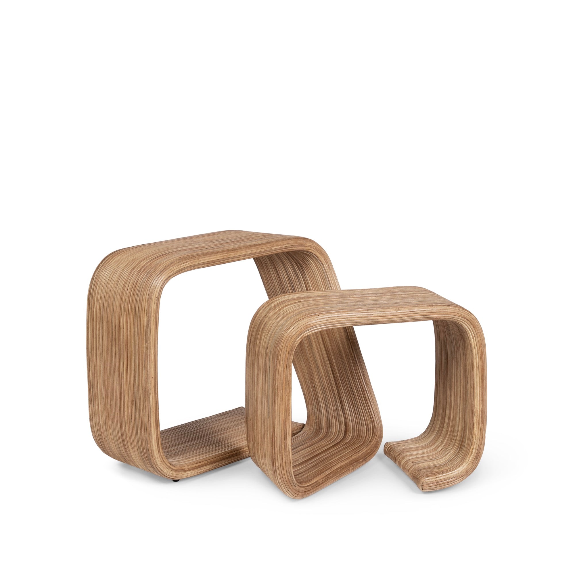 Allegro Rattan Side Table Natural